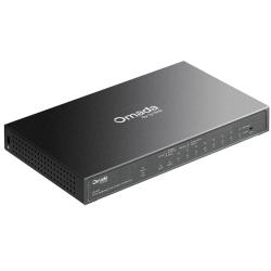 TP-Link Omada ES210GP z naprednimi funkcijami upravljanja, podporo PoE+ in kompaktnim namiznim dizajnom predstavlja idealno rešitev za pisarne, trgovine, hotele in druga profesionalna okolja.