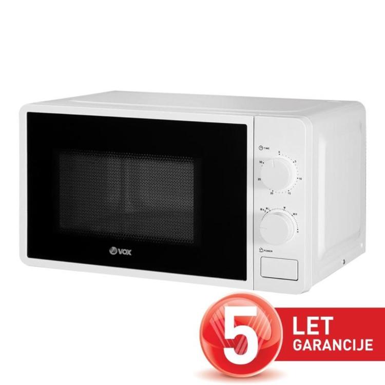 Mikrovalovna pečica VOX M30, 20 L, 700 W, bela