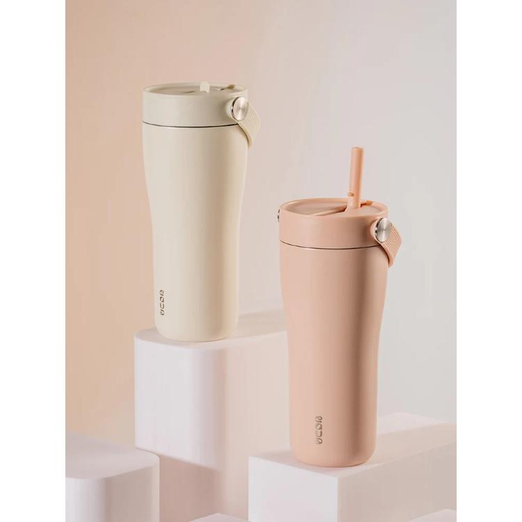 Termo lonček Equa CARRY Cup, 600 ml, roza (rose)