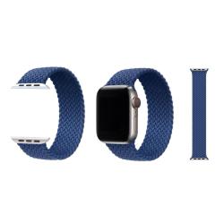 Najlonski pašček Chic (vel.S) za Apple Watch (42/44/45 mm), moder, dolžina 15 cm_1