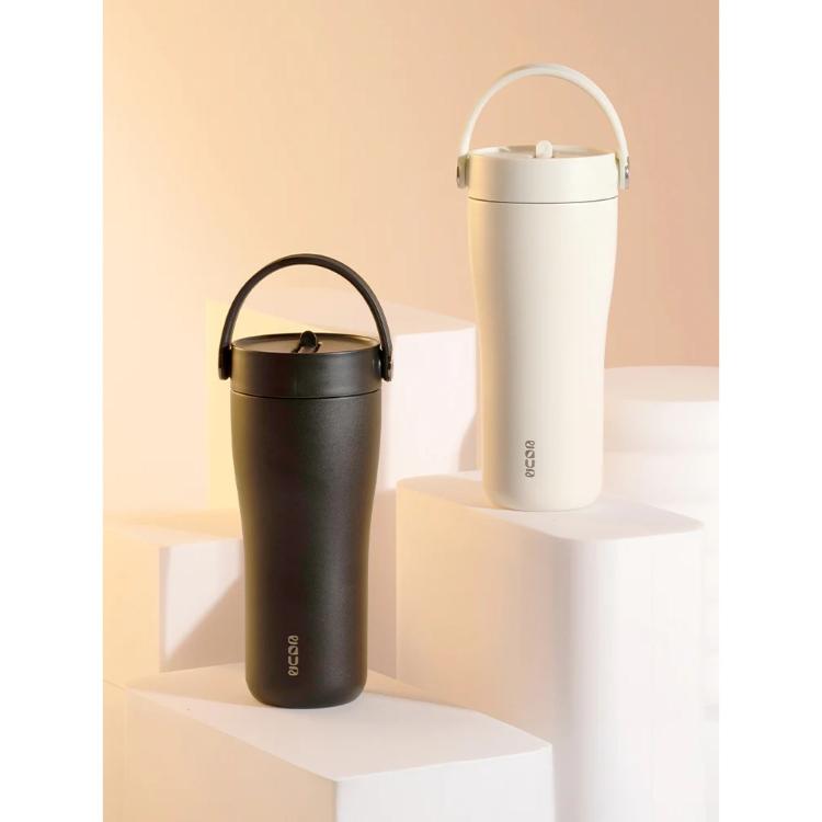Termo lonček equa carry cup, 600 ml, črn