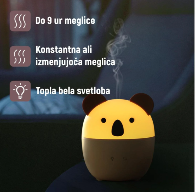 Otroški aroma difuzor za eterična olja - Koala, Chameleon