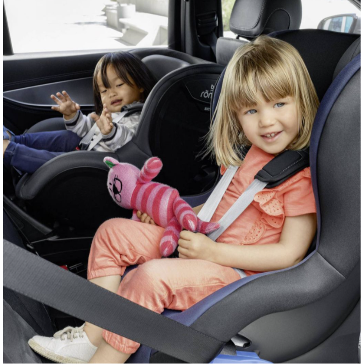 Avtosedež Britax Römer i-size 40-105 cm Dualfix Plus, midnight grey