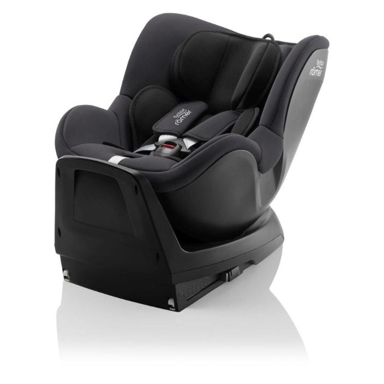 Avtosedež Britax Römer i-size 40-105 cm Dualfix Plus, midnight grey