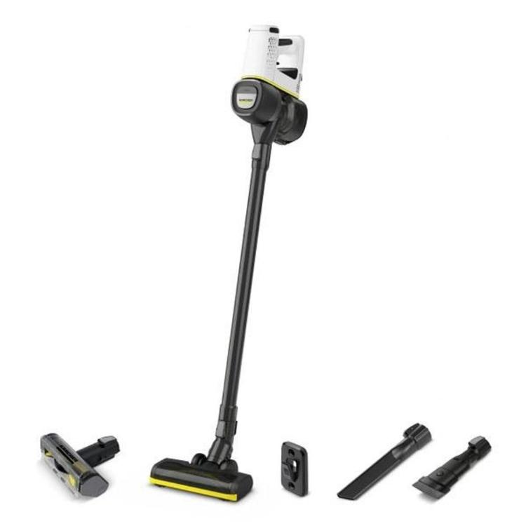 Baterijski sesalnik Kärcher VC4 Cordless myHome Pet, bel, 1.198-633.0