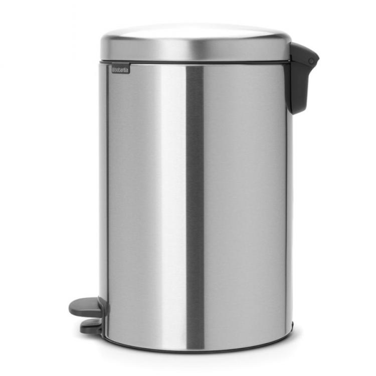 Koš za smeti Brabantia, 20 L, mat kovinski