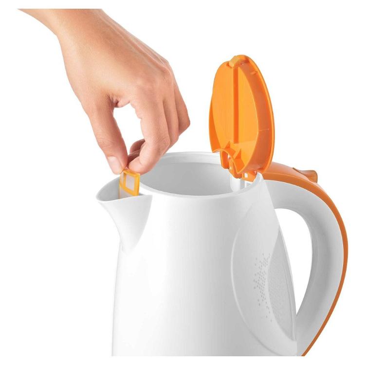 Sencor električni grelnik vode z odprtim pokrovom in odstranljivim filtrom