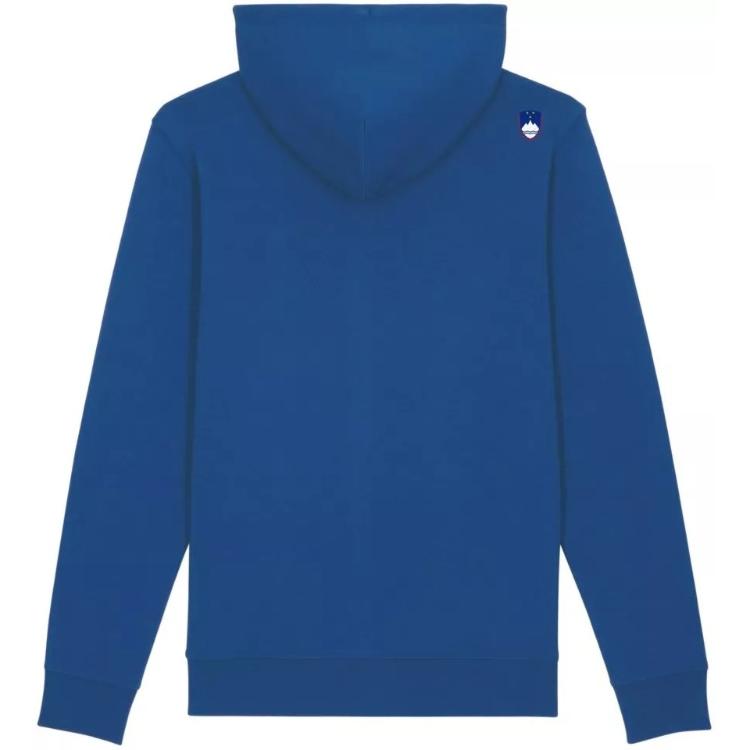 Pulover s kapuco NZS Slovenija, modra, velikost 2XS