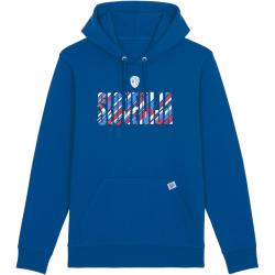 Pulover s kapuco NZS Slovenija, modra, velikost 2XS
