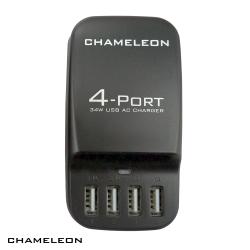 USB - polnilnik Chameleon, 4-portni za dom_1