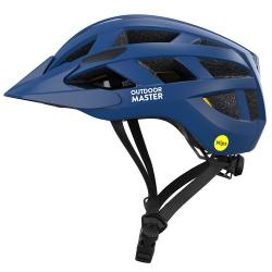 Kolesarska čelada Outdoor Master GEM, MIPS, modra, L