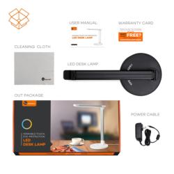 Namizna svetilka TaoTronics TT-DL13 Elune E5 Touch control L, črna