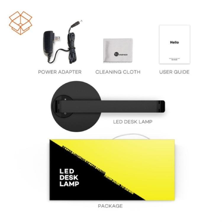 Namizna svetilka TaoTronics TT-DL19 Minimalist LED, črna
