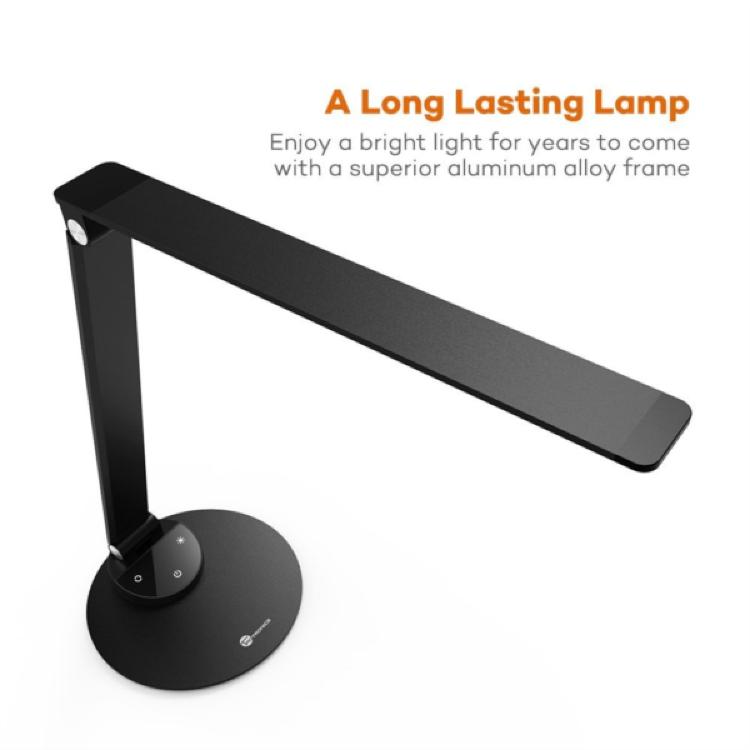 Namizna svetilka TaoTronics TT-DL19 Minimalist LED, črna