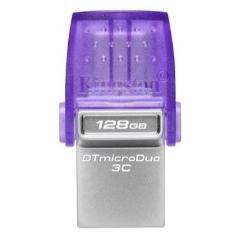 USB ključ Kingston DataTraveler microDuo 3C, USB-C, USB 3.2 Gen 1, OTG, 128 GB