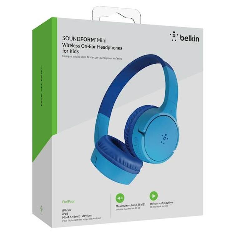 Brezžične slušalke za otroke Belkin, modre_4