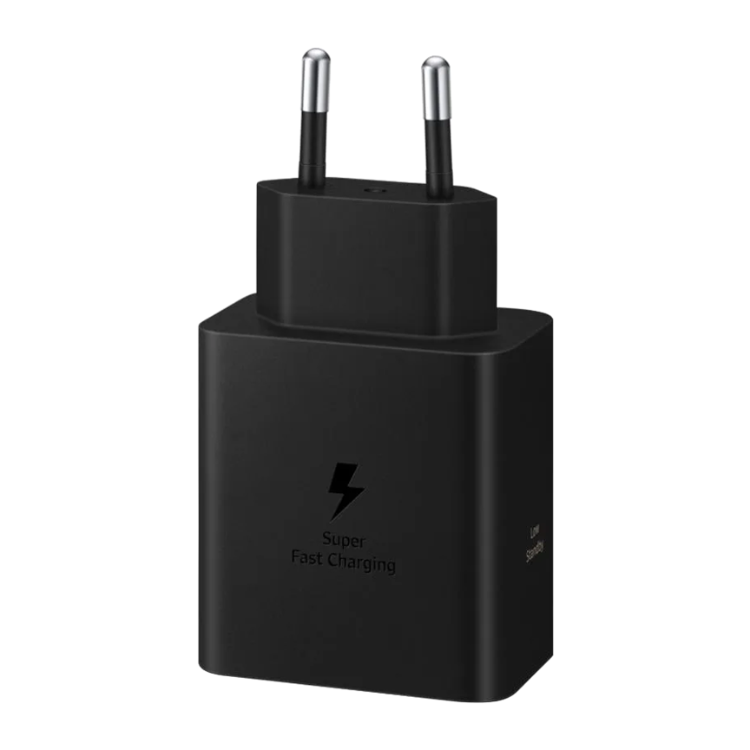 Originalni Samsung 60 W stenski polnilnik USB‑C s podporo tehnologiji Super Fast Charging.