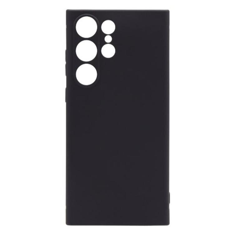 Gumiran ovitek (TPU) za Samsung Galaxy S23 Ultra, črna mat