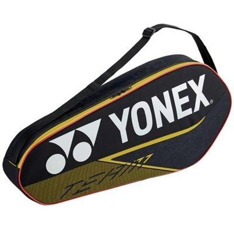 Torba Yonex za tenis in badminton, 42023, črno-rumena_1