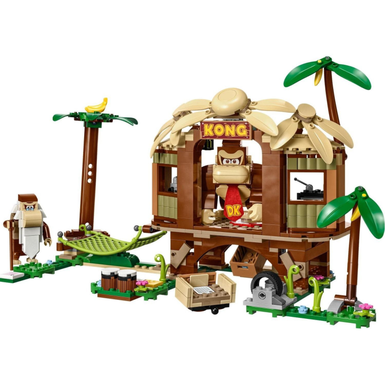 Lego Super Mario Razširitveni komplet Donkey Kongova hiša na drevesu - 71424