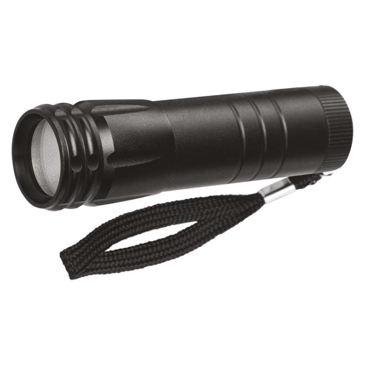 Ročna LED svetilka Emos 3W COB LED, 100 lm, 3× AAA, kovinska