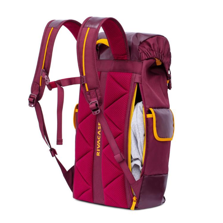 Nahrbtnik Rivacase Dijon 5361, vodoodbojni, 30 l, bordo rdeča