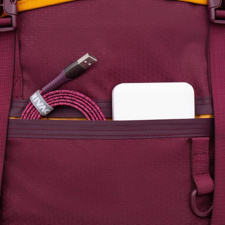 Nahrbtnik Rivacase Dijon 5361, vodoodbojni, 30 l, bordo rdeča