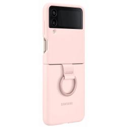 Originalni ovitek Samsung Galaxy Z FLIP4, silikonski, roza