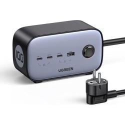 Polnilna postaja UGREEN DigiNest Pro združuje več USB priključkov in električne vtičnice v eni napravi.