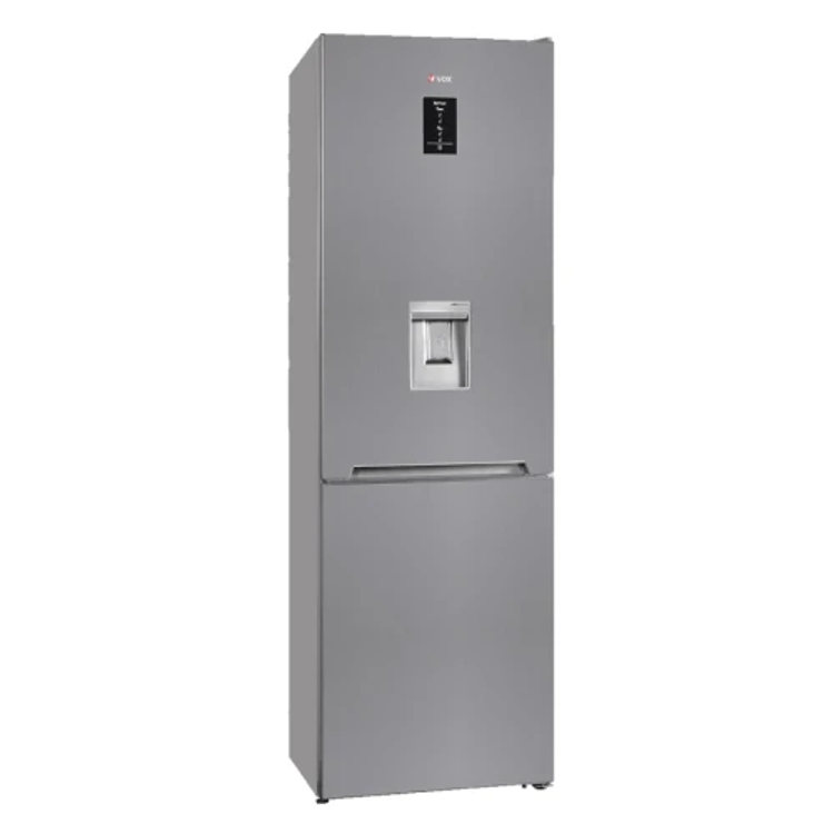 Hladilnik z zamrzovalnikom VOX NF 3735 IX E, inox