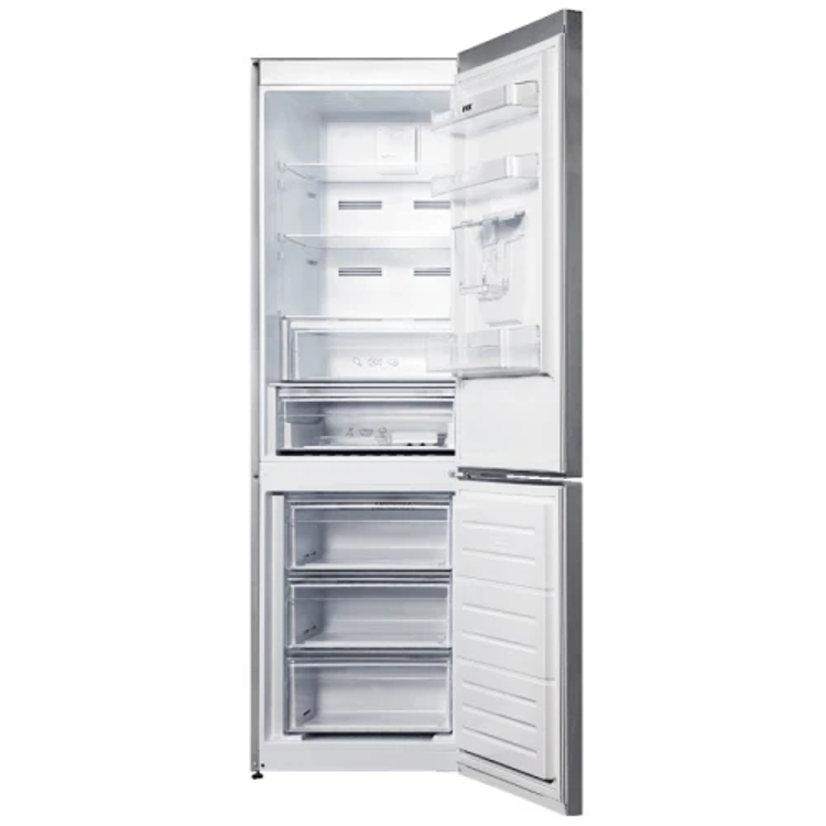 Hladilnik z zamrzovalnikom VOX NF 3735 IX E, inox