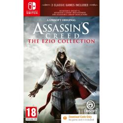 Assassin’s Creed The Ezio Collection za Nintendo Switch združuje tri kultne igre: Assassin’s Creed II, Assassin’s Creed Brotherhood in Assassin’s Creed Revelations.