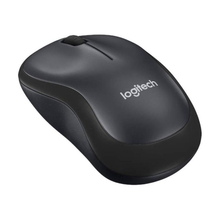 Brezžična optična miška Logitech M220 Silent, Črna