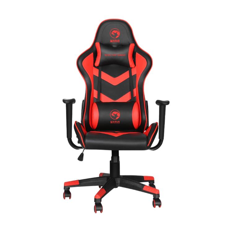 Marvo 7-v-1 Popolni Gaming Paket - Gaming stol CH106, miška, tipkovnica, podloga za miško, slušalke, igralni plošček in mikrofon