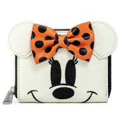 Denarnica Loungefly Disney Ghost Minnie, sveti v temi