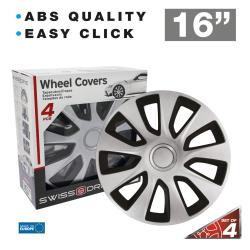 Promocija: škatla in pokrov, napisa “ABS QUALITY” in “EASY CLICK”, poudarjena dimenzija 16"