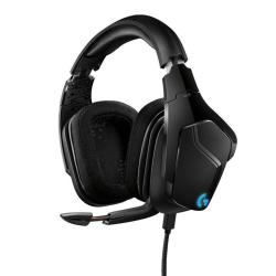 Slušalke z mikrofonom Logitech G635 7.1 LightSync, RGB, gaming, črna