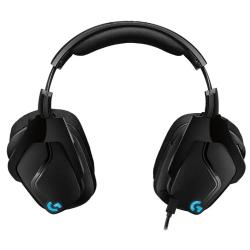Slušalke z mikrofonom Logitech G635 7.1 LightSync, RGB, gaming, črna