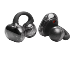 JBL Soundgear Clips prozorne TWS slušalke z obročnim kaveljčkom in zračnim zvočnikom.