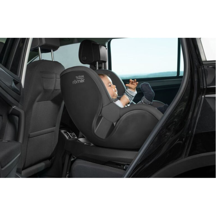 Avtosedež Britax Römer i-size 40-105 cm Dualfix Plus, space black