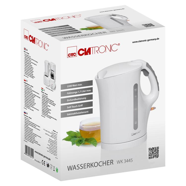 Grelnik vode Clatronic WK3445, 1,7 L, 2200 W