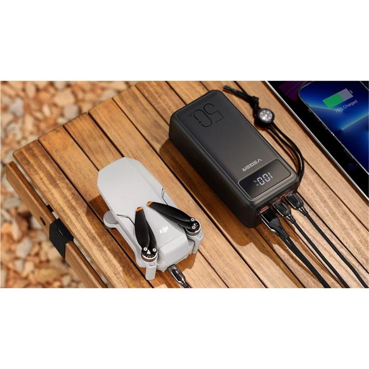 Prenosna baterija Veger Power Tank 50.000 mAh, črna