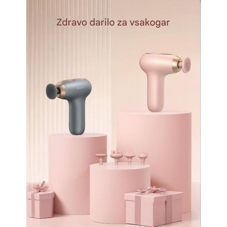 Masažna mini pištola TAOTRONICS, roza