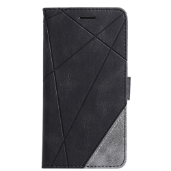 Samsung Galaxy A13 5G, preklopna torbica (WLGO-Lines), črna_1