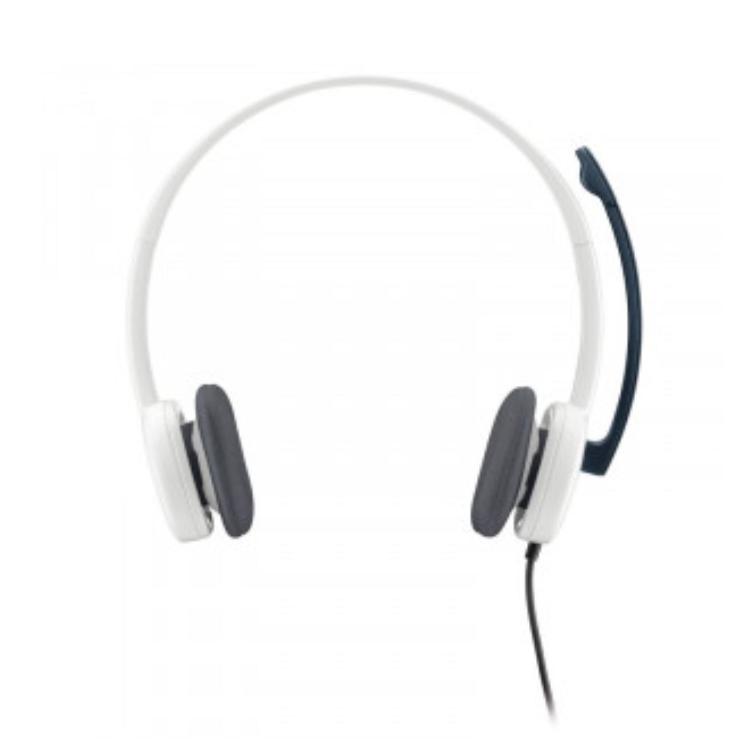 Logitech H150 stereo slušalke z mikrofonom bele_1