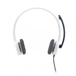 Logitech H150 stereo slušalke z mikrofonom bele_1