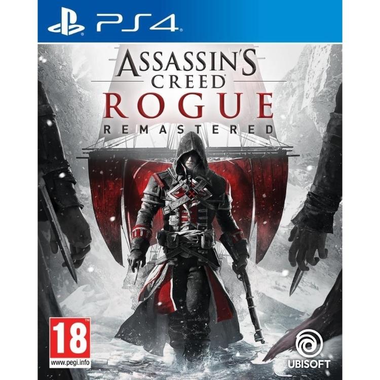 Igra Assassin’s Creed Rogue Remastered za konzolo PlayStation 4 igralca postavi v vlogo nekdanjega asasina, ki se poda na nevarno pot skozi severni Atlantik v času 18. stoletja.