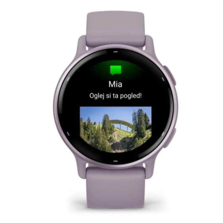 Pametna ura Garmin Vivoactive 5, 42 mm, vijolična