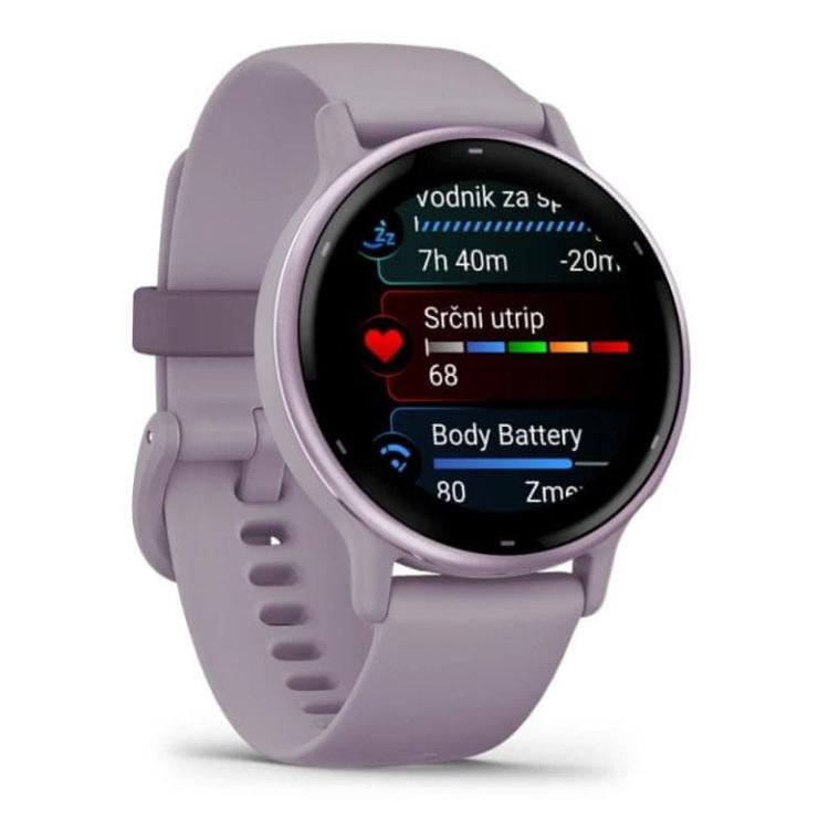 Pametna ura Garmin Vivoactive 5, 42 mm, vijolična