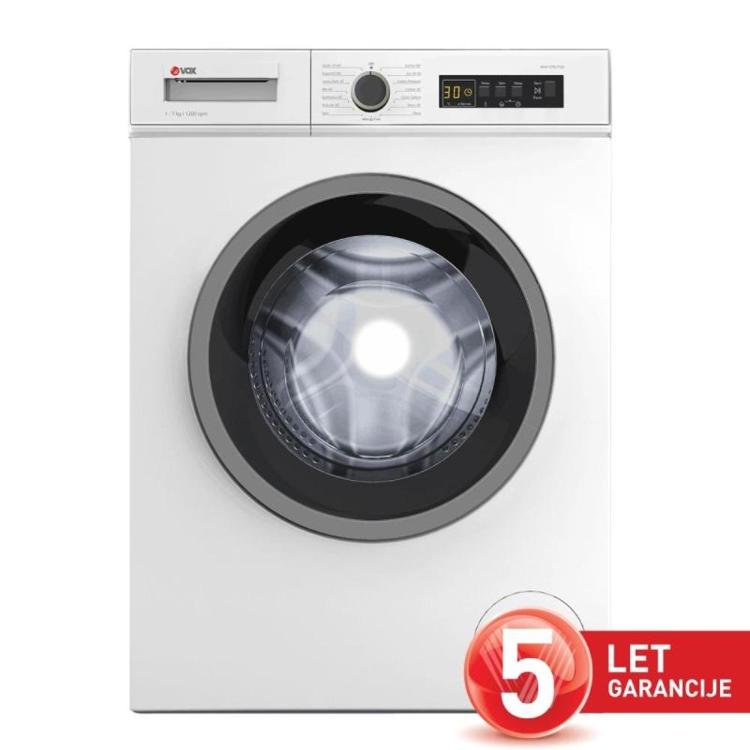 Pralni stroj VOX WM 1275-LTQD, D, 7 kg, 1200 o/min, 15 programov